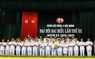 Bế mạc Đại hội đại biểu Đảng bộ Vùng 2 Hải quân