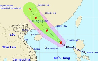 Xuất hiện cơn bão đầu tiên ở Biển Đông trong năm 2020