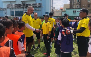 500 cầu thủ "nhí" so tài, hy vọng lọt vào học viện Juventus Việt Nam