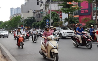 Không quy định bắt buộc bật đèn xe máy ban ngày