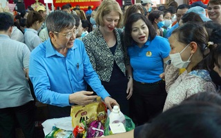 Hà Nội: Khai trương siêu thị 0 đồng phục vụ công nhân