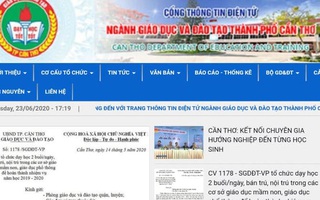 Phát hiện Facebook mạo danh Sở GD-ĐT Cần Thơ