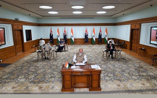 Cú bắt tay chiến lược giữa Úc và Ấn Độ