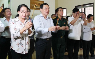 TP HCM dâng hương kỷ niệm 100 năm ngày sinh ông Phan Kiệm