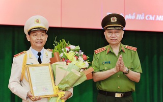 Phó Giám đốc Công an TP HCM Đinh Thanh Nhàn được thăng Thiếu tướng