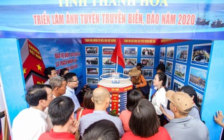 Trưng bày 300 bức ảnh về công cuộc xây dựng, bảo vệ chủ quyền biển, đảo Việt Nam