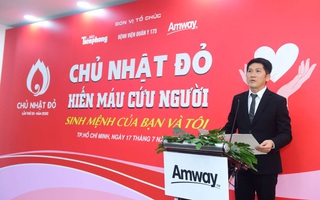 Amway Việt Nam lần đầu tham gia Ngày hội Hiến máu Chủ nhật đỏ
