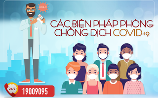 [Infographic] 9 biện pháp phòng chống Covid-19 trong tình hình mới