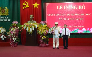 Thượng tá Nguyễn Thanh Tuấn giữ chức Giám đốc Công an tỉnh Thừa Thiên – Huế