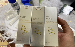 Ứng dụng nano vàng Acne GoldStars trong điều trị viêm da, rất cần thiết cho phụ nữ