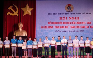 Hà Nội: Tôn vinh gương sáng kiến, sáng tạo tiêu biểu