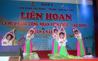 Khai mạc liên hoan ca múa nhạc CNVC-LĐ