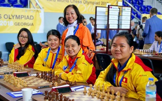 Quang Liêm, Trường Sơn tranh Olympiad cờ vua online