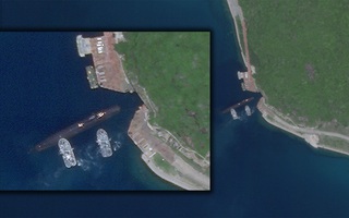 Tàu ngầm hạt nhân Trung Quốc tiến vào căn cứ bí hiểm ở đảo Hải Nam