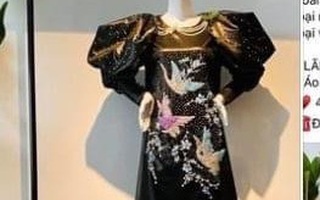 Sốc với chiếc áo dài giá 1 tỉ đồng của nhà thiết kế Võ Việt Chung