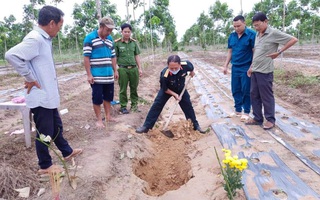 Bình Dương: Tìm thấy hài cốt liệt sĩ trong rừng cao su