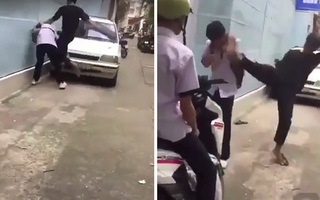 Clip nam sinh bị côn đồ đánh dã man xảy ra ở phường Tân Định - TP HCM