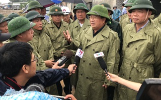 Phó Thủ tướng Trịnh Đình Dũng kiểm tra phòng chống bão: Thời gian vàng hạn chế thấp nhất thiệt hại của dân