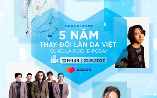 Thưởng thức grand show ca nhạc cùng dàn khách mời cực chất của La Roche Posay