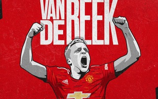 Van de Beek ký hợp đồng chính thức, fan Man United vỡ òa hạnh phúc