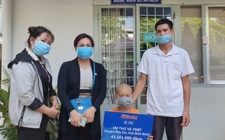 Hơn 93 triệu đồng giúp đỡ hai chị em mắc bệnh nặng ở Bình Định