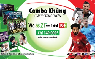 Đón xem Ngoại hạng Anh – mùa giải mới trở lại trên gói “VieON VIP & 4 kênh K+”