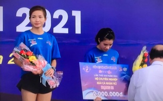 Kỷ lục gia SEA Games Nguyễn Thị Oanh vô địch giải chạy Chào năm mới