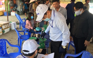 Lập điểm cân đối chứng chống buôn bán gian lận hải sản  tại Bình Thuận