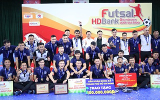 Thái Sơn Nam được đề cử giải thưởng futsal danh giá thế giới