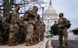 Lính Mỹ rầm rập đến Washington, Lầu Năm Góc lo những kịch bản "khủng" nhất