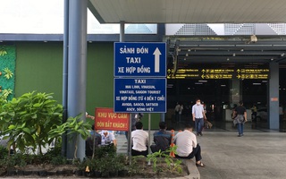 Sau lùm xùm, việc đón khách của xe taxi ở sân bay Tân Sơn Nhất hiện ra sao?