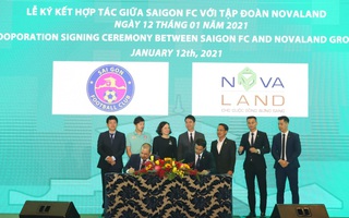 Novaland tài trợ cho Câu lạc bộ Sài Gòn FC