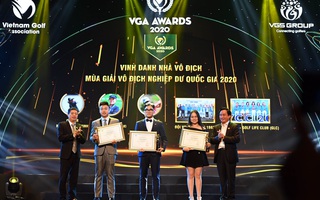 Gala VGA Awards vinh danh golf thủ Việt xuất sắc 2020