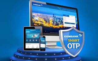 Eximbank triển khai phương thức xác thực Smart OTP