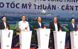 Thủ tướng phát lệnh khởi công tuyến cao tốc Mỹ Thuận - Cần Thơ