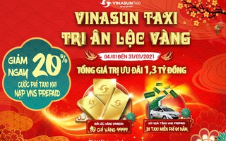 Vinasun Taxi triển khai Chương trình khuyến mãi “Tri ân lộc vàng”