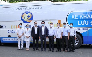 Hội Doanh nhân Trẻ Việt Nam cùng TTC và DHA Healthcare bàn giao xe khám bệnh lưu động cho Sở Y tế TP HCM