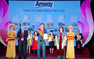 Amway Việt Nam nhận giải thưởng “Sản phẩm vàng vì sức khỏe cộng đồng”