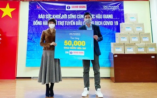 50.000 chai gel rửa tay kháng khuẩn trợ lực 3 tỉnh chống dịch tết Tân Sửu