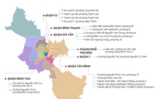 TP HCM: 18 địa điểm bị phong tỏa do Covid-19, mọi người cần biết