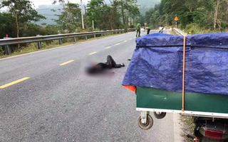 Thanh niên chết bất thường giữa đường ở Quảng Nam: Do tai nạn giao thông