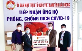 Tập đoàn Nam Cường tiếp sức Hải Dương phòng chống dịch Covid-19