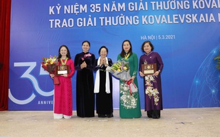 Trao Giải thưởng Kovalevskaia 2020