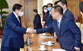 Thủ tướng Phạm Minh Chính gặp mặt doanh nhân
