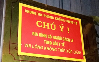 Giám sát chặt, có thể treo biển trước cửa nhà người từ TP HCM, Đà Nẵng về Hà Nội