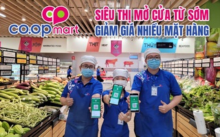 [eMagazine] Siêu thị mở cửa từ sớm, giảm giá nhiều mặt hàng trong ngày trở lại