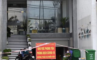 Phong tỏa một khách sạn trên đường Thùy Vân, TP Vũng Tàu