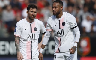 Bộ ba Messi - Neymar - Mbappe "tịt ngòi", PSG thua trận đầu ở Ligue 1