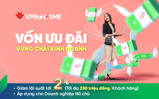 Lời giải cho bài toán về vốn của doanh nghiệp nữ chủ