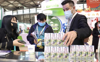 Sữa tươi Vinamilk có mặt tại triển lãm quốc tế hàng đầu Thượng Hải